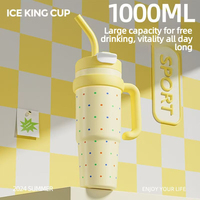 Bouteille isotherme moderne en acier inoxydable grande capacité (isolation thermique 6-12 heures) – Idéale pour le camping et les activités de plein air