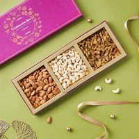 Boîte à collation rigide assortie imprimée personnalisée, plateau de séparation, emballage cadeau pour fruits secs, bonbons et friandises mélangées