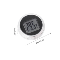 Termometer Motor Mini Tahan Air Menempel Di Sepeda Motor Jam Tangan Digital Pengukur Suhu Tahan Air