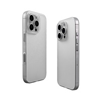 Funda Protectora para Teléfono Móvil con Recubrimiento de TPU+PC Corrugado y Duradero, Textura Mate, Protección Completa de 360 Grados, Protección Magnética para Lentes