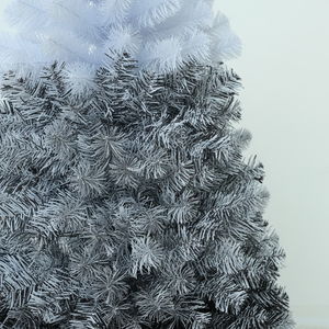 Arbre de Noël coloré pré-éclairé articulé de 1,5 à 3 m, LED blanc chaud, matériau ignifuge, pour décoration extérieure de centres commerciaux et hôtels, personnalisable - Product Image 4