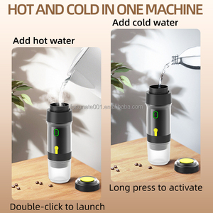 <span class=keywords><strong>Black</strong></span> <span class=keywords><strong>friday</strong></span> Gift Cafetière électrique portable Mini cafetière rechargeable de voyage de camping en plein air automatique - Product Image 6