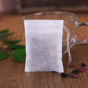 Sachets de thé non tissés de qualité alimentaire en gros pour thé en vrac, sacs d'emballage en tissu non tissé, sacs filtrants personnalisés vides pour fruits et thé vert - Product Image 2