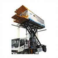 Camion de service de traiteur en vol pour équipement de soutien au sol de l'aviation aéroportuaire à vendre