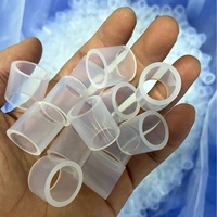 Tube en silicone de qualité alimentaire, résistant aux hautes températures, transparent, résistant à l'usure, inodore, flexible, résistant et souple