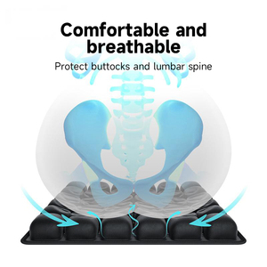 Coussin de voyage pour siège d'avion, coussin de siège d'avion pour longs trajets, coussin de siège de fauteuil roulant gonflable à pression, 49 Airb - Product Image 6