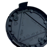 Cache-moyeu de roue de voiture 75 mm à 3 broches avec emblème Mercedes-Benz AMG GLK GLE GLC W203 W206 W220 W205 W211 W212 201