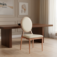 Chaises de banquet haut de gamme pour fournisseurs, avec structure métallique robuste, assise et dossier confortables et rembourrés, pour salles de banquet et hôtels