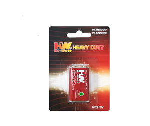 <span class=keywords><strong>Batteria</strong></span> al Carbonio-Zinco HW Heavy Duty 6F22 Produzione <span class=keywords><strong>9V</strong></span> 300mAh <span class=keywords><strong>Batteria</strong></span> al Carbonio Formato 6F22 per Microfono - Product Image 4
