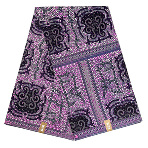 Tissu <span class=keywords><strong>Robe</strong></span> en Coton Ciré Africain Polyester Filé Bio Double Face Imprimé Uni pour Thobe Arabe Musulman Vente en Gros Usine Shaoxing - Product Image 4