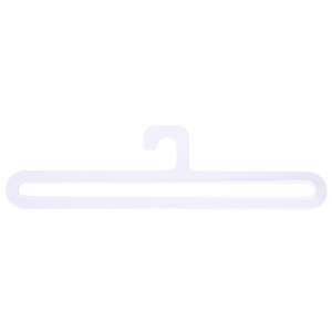 中国制造衣柜用透明塑料矩形围巾和带挂钩的毛巾展示架 - Product Image 6