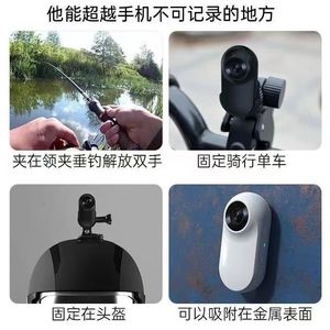 Caméra vidéo portable A100 1080P Full HD avec clip magnétique pour animaux de compagnie, utilisation en extérieur et en cyclisme - Product Image 4