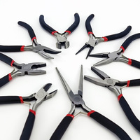 Pince professionnelle en acier inoxydable, outil pour bricolage, Kit de fabrication de bijoux, ensemble de 8 pièces