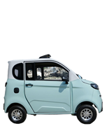 ZHUOXUAN Vehículo Eléctrico Urbano de 4 Ruedas, Mini Auto de 50kW para 4 Adultos, Batería NEDC de 101-200km, 90-110kWh
