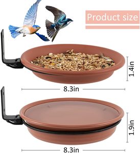 Bath <strong>Tray</strong> <strong>Bird</strong> <strong>Feeder</strong> Wild <strong>Bird</strong> <strong>Feeder</strong> Garden <strong>Bird</strong> <strong>Feeder</strong> Outdoor - Product Image 6