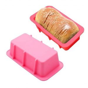 Silicone Cake Toast Loaf <b>Non</b> <b>Stick</b> <b>Baking</b> Mold <b>Tray</b> Bpa Free Food Grade Easy Release Reusable Pan for Homemade Bread - Product Image 2