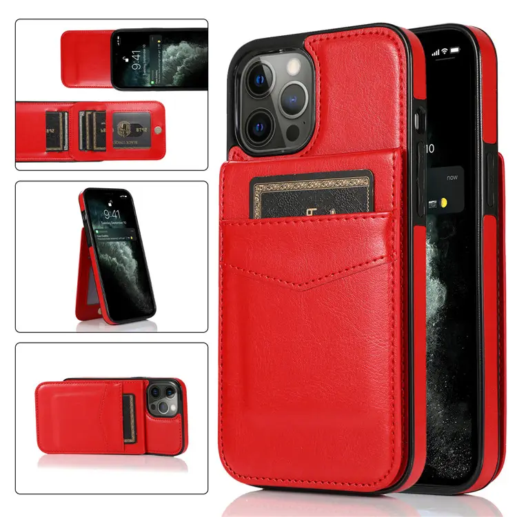 For iphone 8 leather card holder cell phone cover for men, for iphone 11 pro max leather case for iphone 13 14 pro max 14 plus