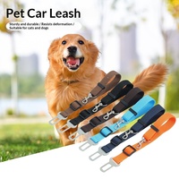 Collier de chien en nylon avec pendentif décoratif et laisse de voiture, accessoires pour Shiba Inu