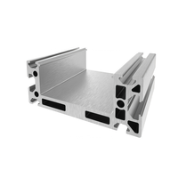 Rail de guidage à rouleaux pour convoyeur et ligne d'assemblage 40x100, profilé en alliage extrudé, usinage CNC personnalisé