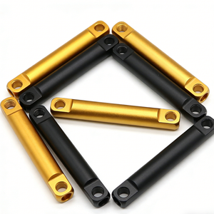 Soportes Traseros CNC Certificados ISO9001 - Piezas Personalizadas para Motocicletas de Aluminio Anodizado/Acero Inoxidable/Latón/Titanio con Perforación por Electroerosión por Hilo - Product Image 2