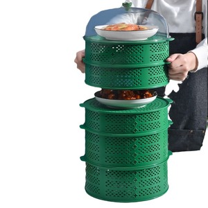 Anuoxin Food Storage Container With Lid Breathable Dustproof Insect Proof Stackable For Kitchen Use - Product Image 2