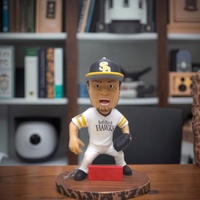 Özel Reçine Beyzbol Oyuncusu Bobble Head SoftBank Hawks Spor Figürü Araba Gösterge Paneli Süsü Hediye