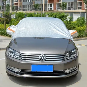 En gros meilleure qualité universelle en aluminium pare-soleil UV protection étanche à la poussière anti-grêle neige demi voiture capot supérieur