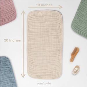 Муслиновые хлопковые 100% для детей, 6 слоев - Product Image 4