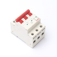 Disjoncteur miniature (MCB) DZ47-63 1P 6A AC, capacité de coupure 6KA, protection fiable contre les surcharges et les courts-circuits pour usage domestique