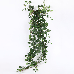 Plantes artificielles suspendues en plastique, pas chères, pour la décoration murale de jardin, mini, faible MOQ, plantes artificielles d'extérieur pour gazebo - Product Image 2