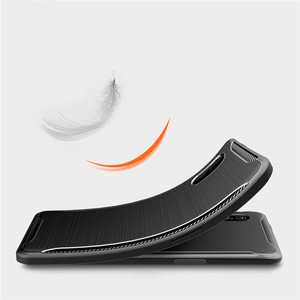 Funda Protectora de Fibra de Carbono y Silicona para Samsung Galaxy Xcover Pro <span class=keywords><strong>Xcover5</strong></span>, Protección Completa, Antigolpes, TPU Suave - Product Image 6