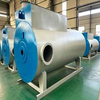 Nouveau Fourneau Industriel Horizontal Automatique à Tubes de Fumée pour Biogaz, Huile Lourde, Diesel, Huile Légère et Gaz Résiduel