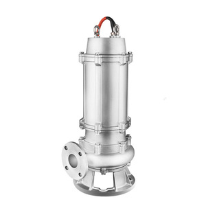 Pompe submersible robuste pour eaux usées, pompe électrique submersible à grande capacité pour eaux usées, pompe à eaux usées submersible avec broyeur - Product Image 4