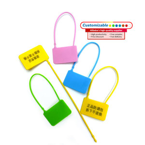 Sigilli in Plastica Antimanomissione Numerati Personalizzati DX6-408P con Logo, Campione Gratuito, per Spedizioni - Product Image 5