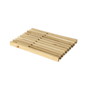 Dessous de plat en bois ustensiles de cuisine meilleure qualité artisanat sous-plats en bois pour casseroles et plats chauds - Product Image 1