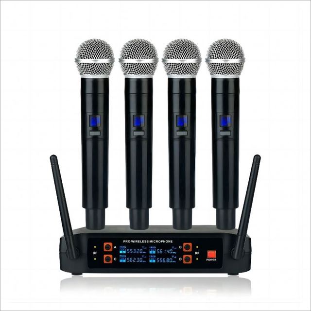 Hot Selling Wireless Microphone System Professional With Low Price Professional Wireless Microphone System