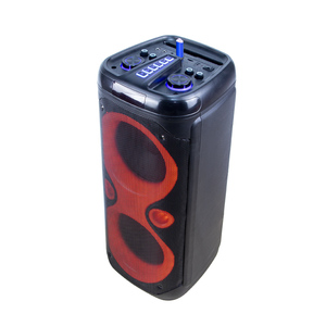 Không Dây Kết Nối Loa Bass Chất Lượng Cao Loud Kép <span class=keywords><strong>8</strong></span> Inch Di Động Không Dây Kết Nối Âm Thanh Loa Wth Micro Không Dây Boombox - Product Image 4