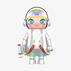 POPMART MEGA SPACE <span class=keywords><strong>MOLLY</strong></span> 400% Rainbow 2.0 Figurines d'action d'anime authentiques, boîte mystère à collectionner, décoration de maison, cadeau - Product Image 1