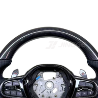 Cuir en fibre de carbone pour volant BMW Série 3 Nouveau G42 G20 G22 G23 G26 G29 F40 F44 Sport Personnalisé 2018-2025 M2 M3 M4 M5