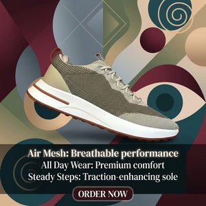 Chaussures décontractées pour hommes, style italien, en maille tricotée originale, semelle épaisse, <span class=keywords><strong>lacets</strong></span>, respirantes, pour la marche quotidienne - Product Image 6