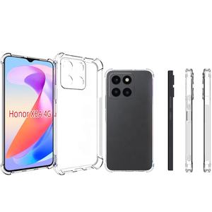 Étui de protection antichoc en TPU souple transparent avec coussin d'air pour Huawei <span class=keywords><strong>Honor</strong></span> X8B X6A X7A <span class=keywords><strong>9X</strong></span> 4G - Product Image 3