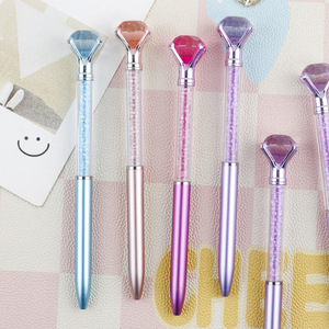 Bolígrafo creativo de diamante grande, logotipo de <span class=keywords><strong>4</strong></span> <span class=keywords><strong>colores</strong></span>, 1,0mm, 1,0mm, 1,0mm, 1,0mm, brillo de cristal colorido, plástico metálico - Product Image 5