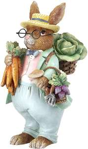 تمثال من الراتينج للديكور, تمثال على شكل أرنب من الراتينج للديكور في الحدائق - Product Image 5