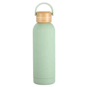 Vaso Térmico de Acero Inoxidable de Gran Capacidad con Tapa de Bambú, Aislamiento Térmico, Diseño Antiderrames y Características Ecológicas - Product Image 2
