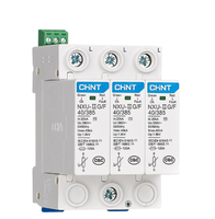 Parafoudre CHNT spd, Dispositif de protection contre les surtensions Chint Electric NXU, NXU-IIG/F 40kA/385V, Neuf, authentique, stock d'usine