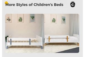 Custom-Made <strong>Top</strong>-Selling Logo Customizable Wooden Baby Cribs Convertible Growth Toddler Bed Height Adjustable - Product Image 5