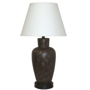 Lampes de table en nickel brossé, éclairage de luxe en laiton avec USB pour hôtel, certifié UL - Product Image 2