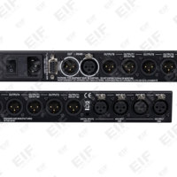 Processeur audio numérique professionnel haut de gamme EIF XTA DP448/DP548, gestionnaire audio dynamique pour bar et scène, métal, 24 bits, vente chaude