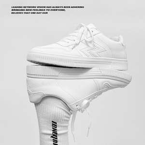 Baskets plates pour hommes 2025 – Vente directe usine – Chaussures décontractées Joker simples pour étudiants, style skateboard, avec lacets - Product Image 2