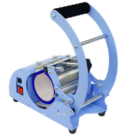 Mecolour-Presse à gobelets bleu clair de 11oz, machine d'impression par sublimation pour gobelets, tasses et bouteilles